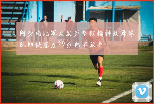 阿努诺比赛后发声坚韧精神鼓舞球队即使落后29分也不放弃