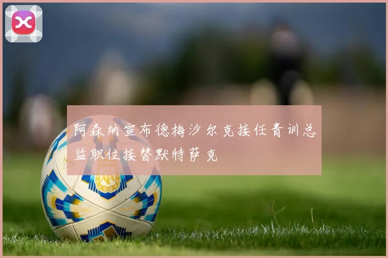 阿森纳宣布德梅沙尔克接任青训总监职位接替默特萨克