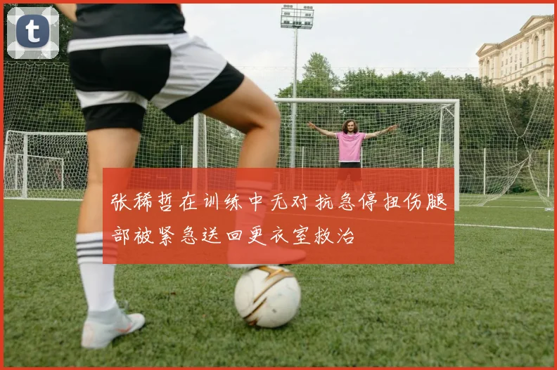 张稀哲在训练中无对抗急停扭伤腿部被紧急送回更衣室救治